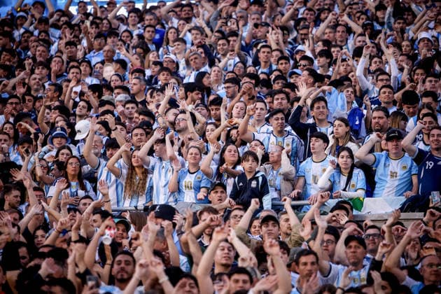 The last match of Messi in Buenos Aires, Argentina - 06 Oct 2026 Argentina fans seen prior to the match between Argentina and Benin International Friendly, Länderspiel, Nationalmannschaft match, The last match of Messi with Argentina national team, Nationalteam Final score: Argentina 3 - 0 Benin Buenos Aires Argentina Copyright: xRobertoxTuerox xSOPAxImagesx Roberto--Tuero-1456606