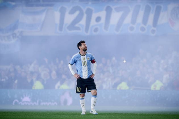 The last match of Messi in Buenos Aires, Argentina - 06 Oct 2026 Lionel Messi of Argentina seen during the match between Argentina and Benin International Friendly, Länderspiel, Nationalmannschaft match, The last match of Messi with Argentina national team, Nationalteam Final score: Argentina 3 - 0 Benin Buenos Aires Argentina Copyright: xRobertoxTuerox xSOPAxImagesx Roberto--Tuero-1456615