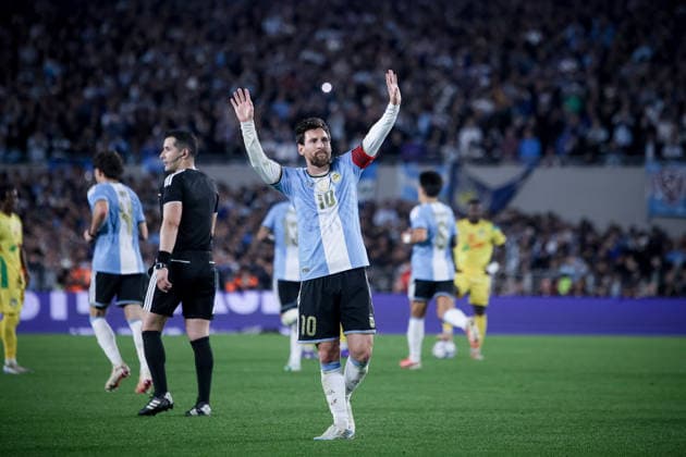 The last match of Messi in Buenos Aires, Argentina - 06 Oct 2026 Lionel Messi of Argentina seen during the match between Argentina and Benin International Friendly, Länderspiel, Nationalmannschaft match, The last match of Messi with Argentina national team, Nationalteam Final score: Argentina 3 - 0 Benin Buenos Aires Argentina Copyright: xRobertoxxTuerox xSOPAxImagesx Roberto--Tuero-1456631