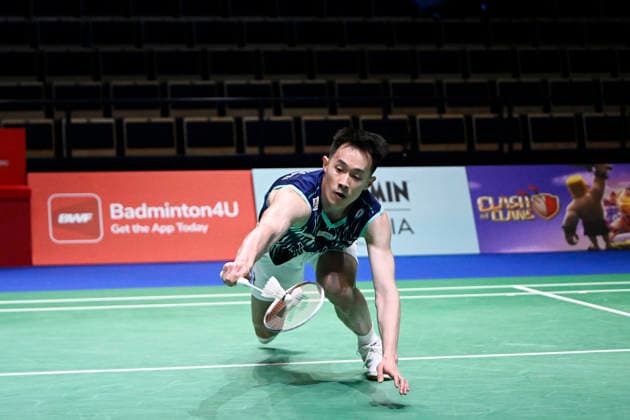 Chi Yu Jen of Taiwan in action during the badminton Clash of Clans Arctic Open 2026 tournament in Vantaa, Finland on 7th October, 2026. - ANTTI AIMO-KOIVISTO Vantaa Finland biM8JDiEK7E  Copyright: xAnttixAimo-Koivistox biM8JDiEK7E