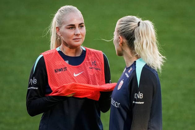 The women s national soccer team is preparing for the World Cup qualifiers. Oslo, October 7, 2026. Cathinka Cecilie Friis Tandberg during a training session at Ullevaal Stadium, for the World Cup qualifier against Romania. The matches will be played on October 9 at Arcul de Triumf Stadium in Bucharest and on October 13 at Ullevaal Stadium in Oslo. Photo: Beate Oma Dahle, NTB, Oslo, Norway. EDITORIAL USE ONLY. RESTRICTED USE FOR BETTING COMPANIES.  Copyright: xBeatexOmaxDahlex xNTBx