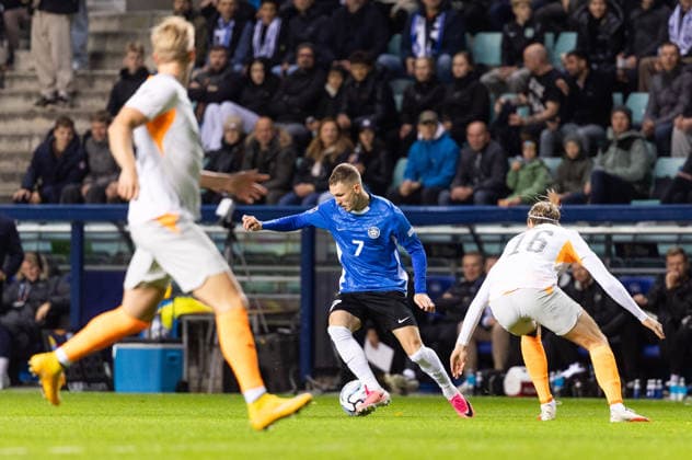 06.10.2026, Tallinn. Football Nations League. Estonia VS Iceland 0:0. Photo Tairo Lutter, Postimees Tallinn Harjumaa Estonia 1TL06OCT26A18  Copyright: xTairoxLutterx 7 Robi Saarma