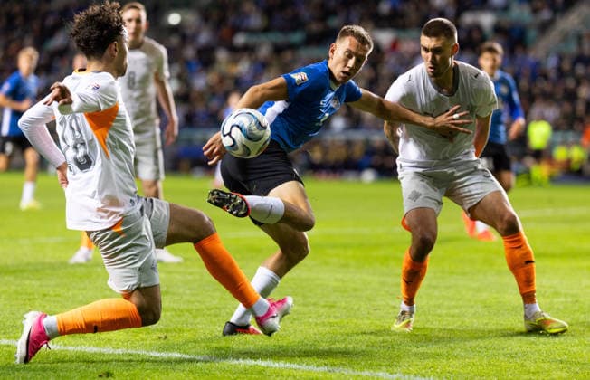 06.10.2026, Tallinn. Football Nations League. Estonia VS Iceland 0:0. Photo Tairo Lutter, Postimees Tallinn Harjumaa Estonia 1TL06OCT26A25  Copyright: xTairoxLutterx 6 Rasmus Peetson