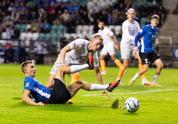 06.10.2026, Tallinn. Football Nations League. Estonia VS Iceland 0:0. Photo Tairo Lutter, Postimees Tallinn Harjumaa Estonia 1TL06OCT26A31  Copyright: xTairoxLutterx 23 Hördur Magnusson