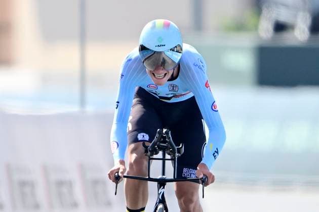 UEC 2026 Road European Championships Ljubljana 07 10 2026 SENCUR, SLOVENIA - OCTOBER 07 : De smet Vic (BEL) during the Individual Time Trial Men Junior at the 2026 UEC Road European Championships. An UCI Continental Championships time trial cycling race with start and finish in Sencur on October 7, 2026 in Sencur, Slovenia, 07 10 2026 Sencur Slovenia  Copyright: xJanxDexMeuleneirx