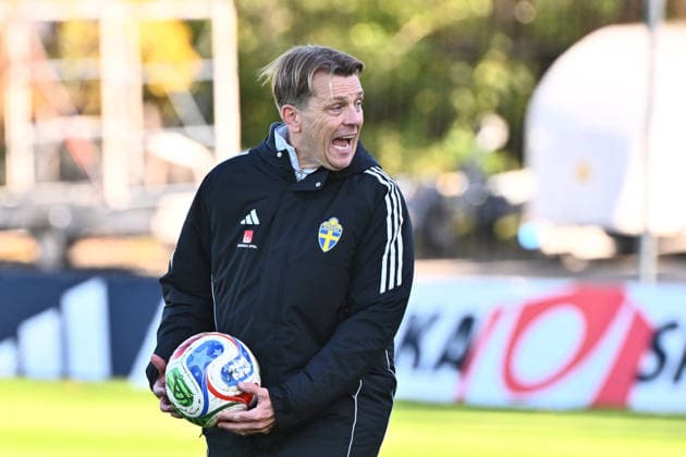 STOCKHOLM, SWEDEN 20261007 national team, Nationalteam captain Tony Gustavsson as the women s national team trains and holds a press conference, PK, Pressekonferenz on Bosön ahead of the playoff for the 2027 World Cup. STOCKHOLM SWEDEN x10090x