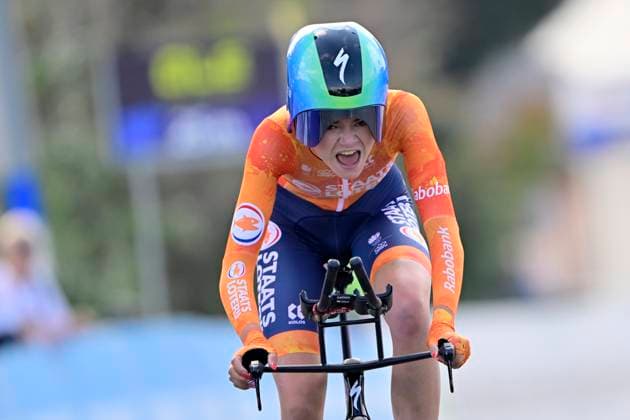 UEC 2026 Road European Championships Ljubljana 07 10 2026 SENCUR, SLOVENIA - OCTOBER 07 : Arens Megan (NED) during the Individual Time Trial Women Under 23 at the 2026 UEC Road European Championships. An UCI Continental Championships time trial cycling race with start and finish in Sencur on October 7, 2026 in Sencur, Slovenia, 07 10 2026 Sencur Slovenia  Copyright: xJanxDexMeuleneirx