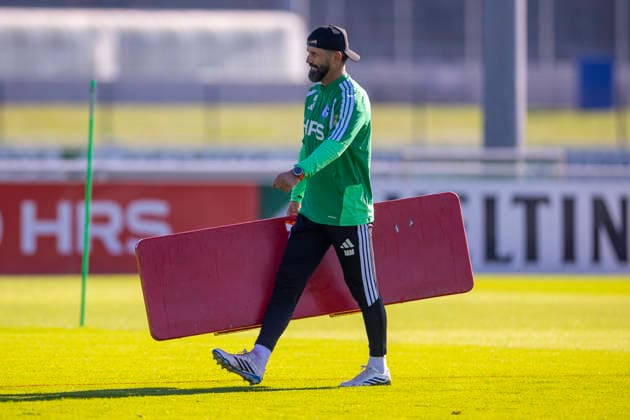 07.10.2026, Fussball, Training des FC Schalke 04. Trainer Miron Muslic (FC Schalke 04). Gelsenkirchen Trainingsgelände FC Schalke 04 NRW Deutschland xRHR-FOTO YYx Copyright: RHR-FOTOx RHR-FOTO YY