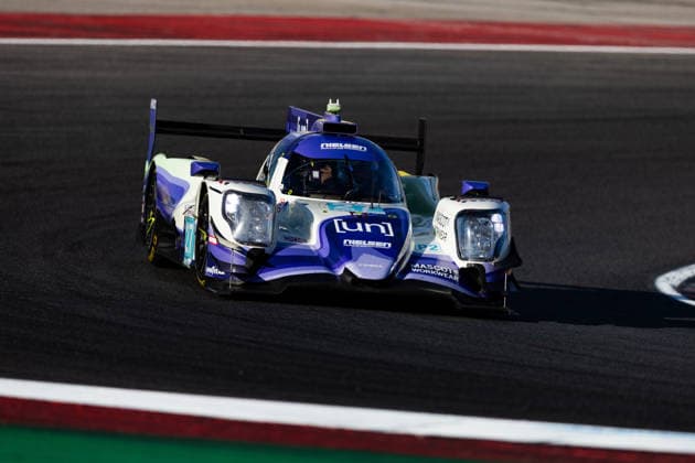 AUTO - ELMS - 4 HOURS OF PORTIMAO 2026 27 LENTOUDIS Kriton (gre), QUINN Alex (gbr), ALLEN James (aus), Nielsen Racing, Oreca 07 - Gibson, LMP2 Pro Am, action during the 4 Hours of Portimao 2026, 6th round of the 2026 European Le Mans Series on the Autodromo Internacional do Algarve from October 8 to 10, 2026 in Portimao, Portugal -  Copyright: xJoaoxFilipex
