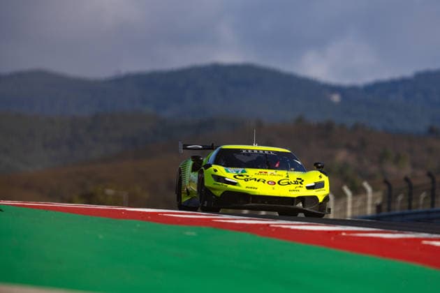AUTO - ELMS - 4 HOURS OF PORTIMAO 2026 57 KIMURA Takeshi (jpn), JAUBERT Mathys (fra), SERRA Daniel (bra), Kessel Racing, Ferrari 296 LMGT3 Evo, LMGT3, action during the 4 Hours of Portimao 2026, 6th round of the 2026 European Le Mans Series on the Autodromo Internacional do Algarve from October 8 to 10, 2026 in Portimao, Portugal -  Copyright: xJoaoxFilipex