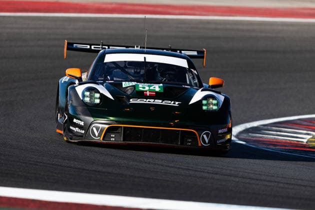AUTO - ELMS - 4 HOURS OF PORTIMAO 2026 54 MORITZ Max (ger), PAQUE Benjamin (bel), BACHLER Klaus (aut), High Class Racing, Porsche 911 GT3 R LMGT3, LMGT3, action during the 4 Hours of Portimao 2026, 6th round of the 2026 European Le Mans Series on the Autodromo Internacional do Algarve from October 8 to 10, 2026 in Portimao, Portugal -  Copyright: xJoaoxFilipex