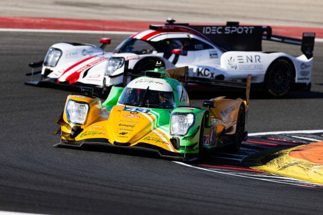 AUTO - ELMS - 4 HOURS OF PORTIMAO 2026 43 SMIECHOWSKI Jakub (pol), DILLMANN Tom (fra), YELLOLY Nicholas (gbr), Inter Europol Competition, Oreca 07 - Gibson, LMP2, action during the 4 Hours of Portimao 2026, 6th round of the 2026 European Le Mans Series on the Autodromo Internacional do Algarve from October 8 to 10, 2026 in Portimao, Portugal -  Copyright: xJoaoxFilipex