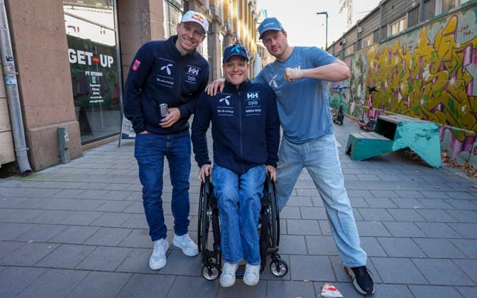 Kickoff with the National Alpine Ski Team, Oslo, October 7, 2026: Henrik Kristoffersen, Jesper Saltvik Pedersen, and Adrian Smiseth Sejersted at the season s kickoff with the National Alpine Ski Team. Photo: Lise Aserud, NTB, Oslo, Norway. EDITORIAL USE ONLY. RESTRICTED USE FOR BETTING COMPANIES.  Copyright: xLisexAserudx xNTBx