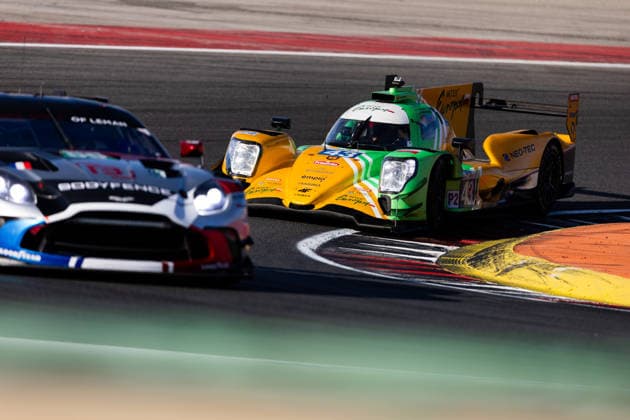 AUTO - ELMS - 4 HOURS OF PORTIMAO 2026 43 SMIECHOWSKI Jakub (pol), DILLMANN Tom (fra), YELLOLY Nicholas (gbr), Inter Europol Competition, Oreca 07 - Gibson, LMP2, action during the 4 Hours of Portimao 2026, 6th round of the 2026 European Le Mans Series on the Autodromo Internacional do Algarve from October 8 to 10, 2026 in Portimao, Portugal -  Copyright: xJoaoxFilipex