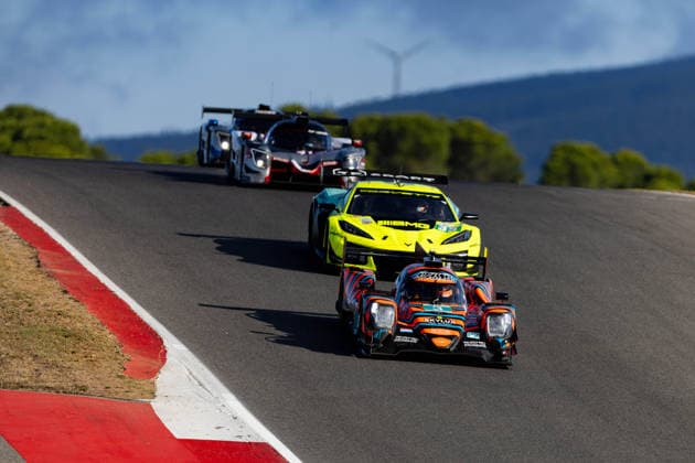 AUTO - ELMS - 4 HOURS OF PORTIMAO 2026 03 GLORIEUX Jean (bel), HERNANDEZ Marlon (fra), VAUTIER Tristan (fra), DKR Engineering, Oreca 07 - Gibson, LMP2 Pro Am, action during the 4 Hours of Portimao 2026, 6th round of the 2026 European Le Mans Series on the Autodromo Internacional do Algarve from October 8 to 10, 2026 in Portimao, Portugal -  Copyright: xJoaoxFilipex