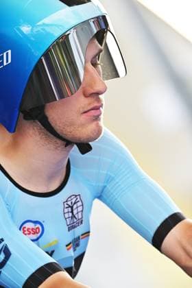 Belgium s Ilan Van Wilder pictured at the start of the Men Elite Individual Time Trial race (22km) at the cycling UEC Road European Championships, in Ljubljana, Slovenia, on Wednesday 7 October 2026. The UEC Road European Championships are taking place from 02 to 07 October in Ljubljana, Slovenia. DAVIDxPINTENS  x189059079x