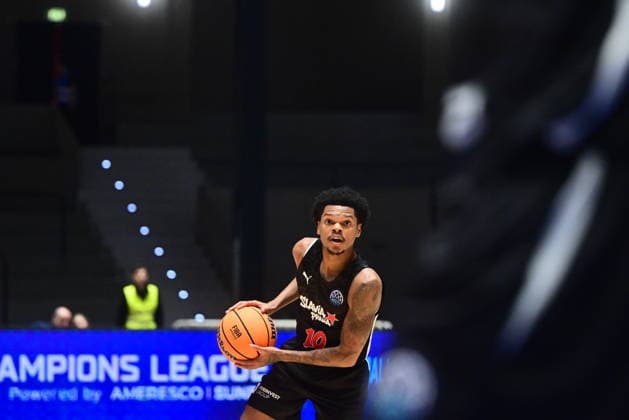 Men s basketball Champions League, group G, 1st round, match Slavia Praha NBK and Alba Berlin in Pardubice, Czech Republic, October 7, 2026. Ronaldo Segu of Slavia Praha NBK. (CTKxPhoto JosefxVostarek) CTKPhotoP2026100707154  CTKPhotoP2026100707154