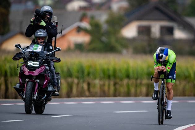 ROGLIÄa PrimoÅ¾ - ROGLIC Primoz: UEC Road cycling, Rad, Radsport, Strasse European Championships - Ljubljana 2026 ROGLIÄa PrimoÅ¾ - ROGLIC Primoz ( SLO ) Slovenia Querformat - quer - horizontal - Landscape - Event Veranstaltung: UEC Road Cycling European Championships 2026 Ljubljana - Category Kategorie: Cycling - Road Cycling European Championships - Individual Time Trail Elite Men - Location Ort: Europe Slovenia - Sencur - Å enÄur - Discipline: Individual Time Trail ( ITT ) - Distance: 22 km - Date Datum: 07.10.2026 Wednesday Day 5 -