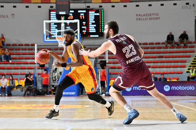 Foto IPP Cavaliere Emiliano Roma 07 10 2026 Pallacanestro Basket EuroCup 2026-2027. BC Basketball Club Roma - BC Lietkabelis. Nella foto: Paul Watson. Italy Photo Press - World Copyright italy ITALY  Copyright: xR4924_italyphotopressx