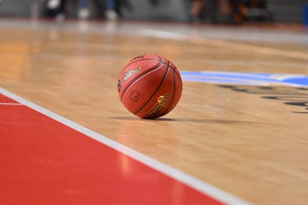 IPA89407430 - The ball from the BKT EuroCup Round 2 game between BC Roma and Lietkebalis at the Palazzetto dello on the 7th of 2026 in Rome, Italy.  Copyright: xRobertoxBettacchi IPAxSportx xx IPA89407430