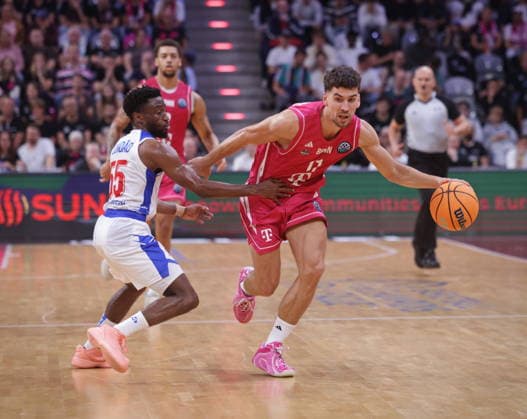 Aleksa Kovacevic Telekom Baskets Bonn vs. FC Porto - Basketball Champions League BCL Foto: Jörn Wolter