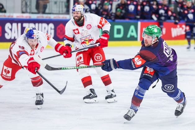 Ice hockey, Eishockey - CHL, EC RBS vs Berlin SALZBURG,AUSTRIA,07.OCT.26 - ICE HOCKEY - CHL, Champions Hockey League, group stage, EC Red Bull Salzburg vs Eisbaeren Berlin. Image shows Gabriel Fontaine (Berlin).  GEPAxpictures xDavidxGeieregger