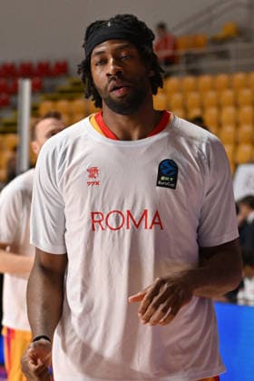 BASKETBALL - EuroCup - Roma Basketball vs. Lietkabelis Panevezys Photo by IPA ABACAPRESS.COM89407420 - Giovanni Emeriuru of BC Roma before the BKT EuroCup Round 2 game between BC Roma and Lietkebalis at the Palazzetto dello on the 7th of 2026 in Rome, Italy. Rome Italy  Copyright: xIPAxSport ABACAx