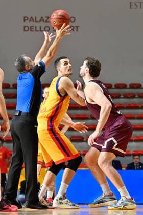 Foto IPP Cavaliere Emiliano Roma 07 10 2026 Pallacanestro Basket EuroCup 2026-2027. BC Basketball Club Roma - BC Lietkabelis. Nella foto: Marko Simonovic del BC Roma Italy Photo Press - World Copyright italy ITALY  Copyright: xR4924_italyphotopressx