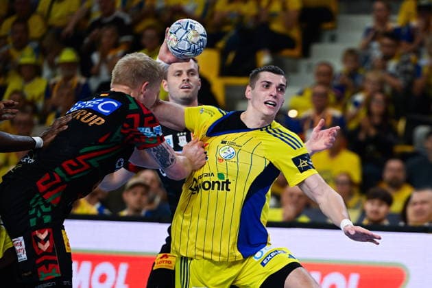 KIELCE 07.10.2026 MECZ 3. KOLEJKA RUNDA WSTEPNA LIGA MISTRZOW PILKA RECZNA MEZCZYZN SEZON 2026 2027 MENS HALDBALL PRELIMINARY ROUND EHF CHAMPIONS LEAGUE SEASON 2026 2027 MATCH: INDUSTRIA KIELCE - SC MAGDEBURG KIRYL RABCHYNSKI FOT. MICHAL TRZPIS 400MM.PL NEWSPIX.PL --- newspix.pl 