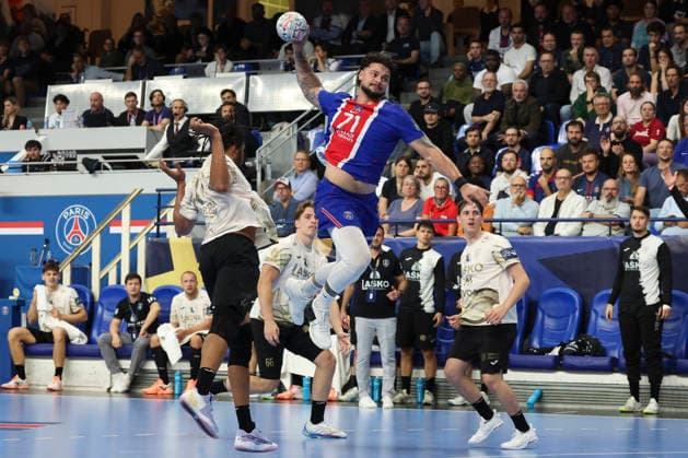 HANDBALL : Paris Saint Germain Vs Celje - Ligue des Champions - 07 10 2026 Elohim Prandi (Paris Saint-Germain) ParisFrance  Copyright: xMichaelxBaucherx