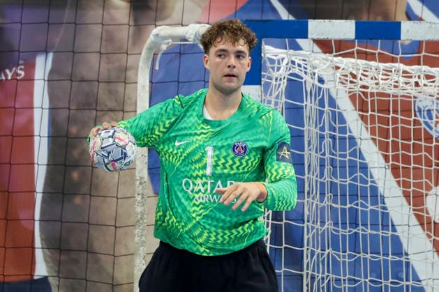 HANDBALL : Paris Saint Germain Vs Celje - Ligue des Champions - 07 10 2026 Mikkel Lovkvist (Paris Saint-Germain) ParisFrance  Copyright: xMichaelxBaucherx