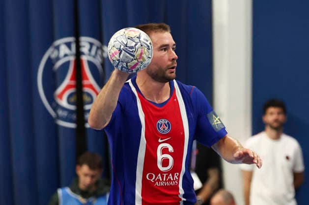 HANDBALL : Paris Saint Germain Vs Celje - Ligue des Champions - 07 10 2026 Luc Steins (Paris Saint-Germain) ParisFrance  Copyright: xMichaelxBaucherx