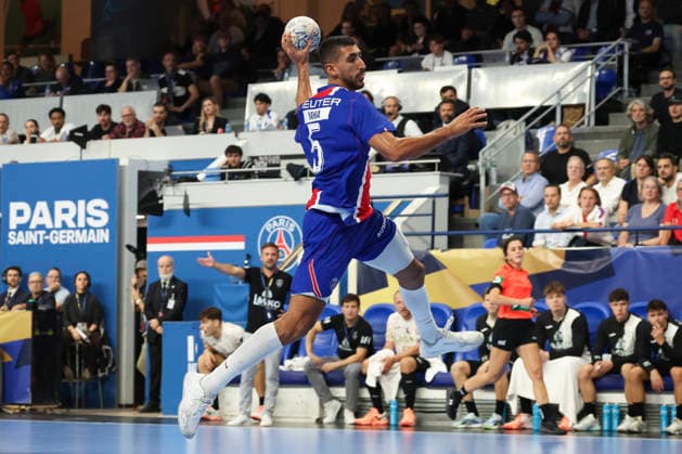 HANDBALL : Paris Saint Germain Vs Celje - Ligue des Champions - 07 10 2026 Yahia Omar (Paris Saint-Germain) ParisFrance  Copyright: xMichaelxBaucherx