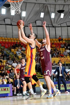 Foto IPP Cavaliere Emiliano Roma 07 10 2026 Pallacanestro Basket EuroCup 2026-2027. BC Basketball Club Roma - BC Lietkabelis. Nella foto Marko Simonovic. Italy Photo Press - World Copyright italy ITALY  Copyright: xR4924_italyphotopressx