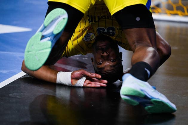 KIELCE 07.10.2026 MECZ 3. KOLEJKA RUNDA WSTEPNA LIGA MISTRZOW PILKA RECZNA MEZCZYZN SEZON 2026 2027 MENS HALDBALL PRELIMINARY ROUND EHF CHAMPIONS LEAGUE SEASON 2026 2027 MATCH: INDUSTRIA KIELCE - SC MAGDEBURG DYLAN NAHI FOT. MICHAL TRZPIS 400MM.PL NEWSPIX.PL --- newspix.pl 