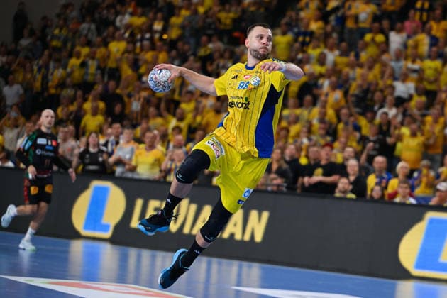 KIELCE 07.10.2026 MECZ 3. KOLEJKA RUNDA WSTEPNA LIGA MISTRZOW PILKA RECZNA MEZCZYZN SEZON 2026 2027 MENS HALDBALL PRELIMINARY ROUND EHF CHAMPIONS LEAGUE SEASON 2026 2027 MATCH: INDUSTRIA KIELCE - SC MAGDEBURG ALEKS VLAH FOT. MICHAL TRZPIS 400MM.PL NEWSPIX.PL --- newspix.pl 