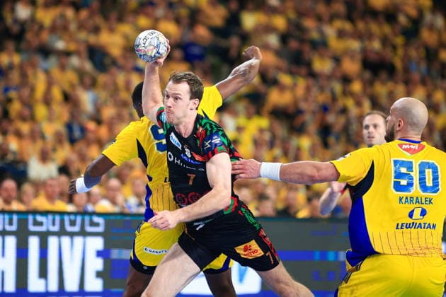 2026.10.07 Kielce Pilka reczna , Liga Mistrzow EHF , sezon 2026 27 Industria Kielce - SC Magdeburg N z Felix Claar Foto Tomasz Fafara PressFocus 2026.10.07 Kielce Handball , EHF Champions League , 2026 2027 season Industria Kielce - SC Magdeburg Felix Claar Credit: Tomasz Fafara PressFocus NEWSPIX.PL --- newspix.pl 