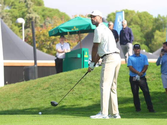 ESP: Mutua Madrid Open de Tenis Ashley Cole former Chelsea FC player during his participation in the Spanish Open Pro-Am, held at the Villa de Madrid Country Club on October 7, 2026 in Madrid, Spain Madrid Spain Copyright: xALBERTOxSIMONx AgenciaxLOFx