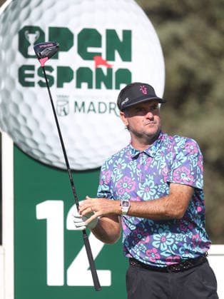 ESP: Mutua Madrid Open de Tenis Bubba Watson during his participation in the Spanish Open Pro-Am, held at the Villa de Madrid Country Club on October 7, 2026 in Madrid, Spain Madrid Spain Copyright: xALBERTOxSIMONx AgenciaxLOFx