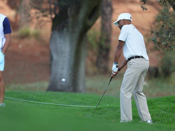 ESP: Mutua Madrid Open de Tenis Ashley Cole former Chelsea FC player during his participation in the Spanish Open Pro-Am, held at the Villa de Madrid Country Club on October 7, 2026 in Madrid, Spain Madrid Spain Copyright: xALBERTOxSIMONx AgenciaxLOFx