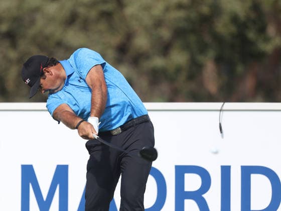 ESP: Mutua Madrid Open de Tenis Patrick Reed during his participation in the Spanish Open Pro-Am, held at the Villa de Madrid Country Club on October 7, 2026 in Madrid, Spain Madrid Spain Copyright: xALBERTOxSIMONx AgenciaxLOFx
