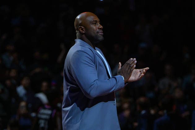 EuroLeague 2026, Paris Basketball vs LDLC ASVEL Villeurbanne, Basketball Teddy Riner attends the EuroLeague 2026 match between Paris Basketball and LDLC ASVEL Villeurbanne at Adidas Arena on October 07, 2026 in Paris, France. Paris Adidas Arena France