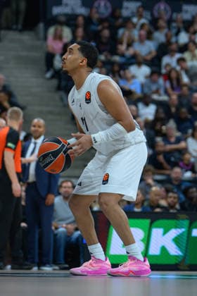 EuroLeague 2026, Paris Basketball vs LDLC ASVEL Villeurbanne, Basketball TREMONT WATERS OF ASVEL during the EuroLeague 2026 match between Paris Basketball and LDLC ASVEL Villeurbanne at Adidas Arena on October 07, 2026 in Paris, France. Paris Adidas Arena France