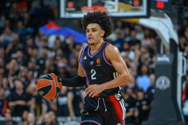 EuroLeague 2026, Paris Basketball vs LDLC ASVEL Villeurbanne, Basketball Nadir Hifi of Paris Basket during the EuroLeague 2026 match between Paris Basketball and LDLC ASVEL Villeurbanne at Adidas Arena on October 07, 2026 in Paris, France. Paris Adidas Arena France