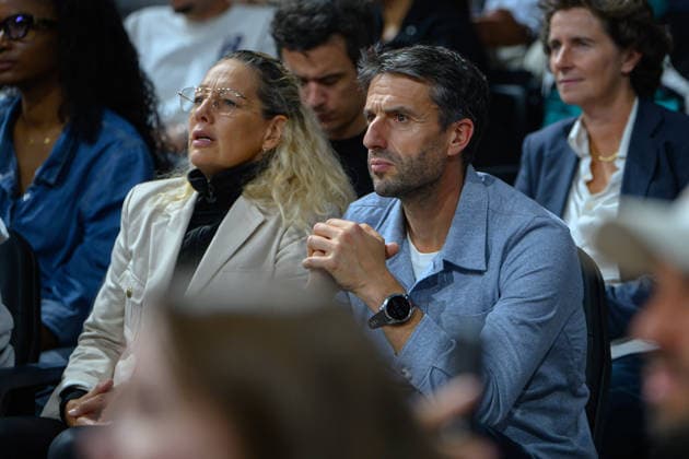 EuroLeague 2026, Paris Basketball vs LDLC ASVEL Villeurbanne, Basketball Tony Estanguet attends the EuroLeague 2026 match between Paris Basketball and LDLC ASVEL Villeurbanne at Adidas Arena on October 07, 2026 in Paris, France. Paris Adidas Arena France