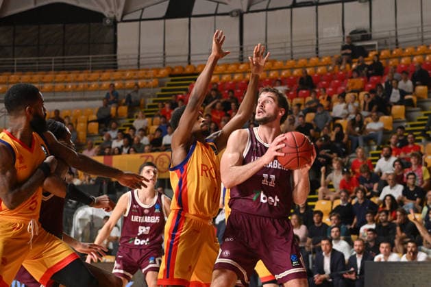 IPA89413712 - Milos Ilic of Lietkabelis Panevezys during the BKT EuroCup Round 2 game between BC Roma and Lietkabelis at the Palazzetto dello on July 7, 2026, in Rome, Italy.  Copyright: xRobertoxBettacchi IPAxSportx xx IPA89413712