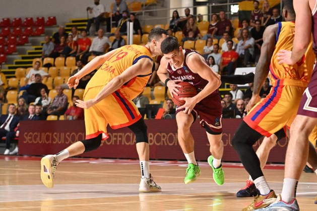 BASKETBALL - EuroCup - Roma Basketball vs. Lietkabelis Panevezys Photo by IPA ABACAPRESS.COM89413711 - Marius Valinskas of Lietkabelis Panevezys during the BKT EuroCup Round 2 game between BC Roma and Lietkabelis at the Palazzetto dello on July 7, 2026, in Rome, Italy. Rome Italy  Copyright: xIPAxSport ABACAx