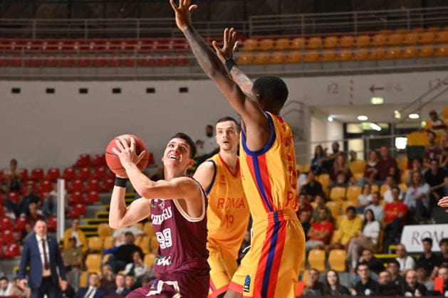 BASKETBALL - EuroCup - Roma Basketball vs. Lietkabelis Panevezys Photo by IPA ABACAPRESS.COM89413719 - Marius Valinskas of Lietkabelis Panevezys during the BKT EuroCup Round 2 game between BC Roma and Lietkabelis at the Palazzetto dello on the 7th of 2026 in Rome, Italy. Rome Italy  Copyright: xIPAxSport ABACAx