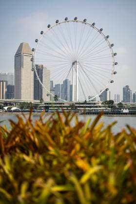 F1 - SINGAPORE GRAND PRIX 2026 Singapore Flyer, ambiance during the 2026 Formula 1 Singapore Grand Prix, 17th round of the 2026 Formula One World Championship, WM, Weltmeisterschaft from October 9 to 11, 2026 on the Marina Bay Street Circuit, in Singapore, Singapore - SingaporeSingapore Copyright: xJulienxDelfossex