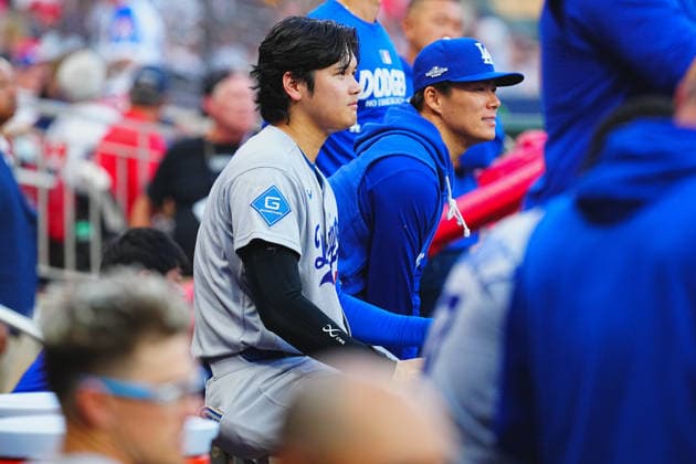 Shohei Ohtani,(Dodgers) Starting lineup Shohei Ohtani Oct.7,2026 - Baseball : MLB, Baseball Herren, USA National League Division Series Atlanta Braves vs. Los Angeles Dodgers Venue: Truist Park (Cumberland, Georgia, USA)  aflo_354249836 YujixArakawax